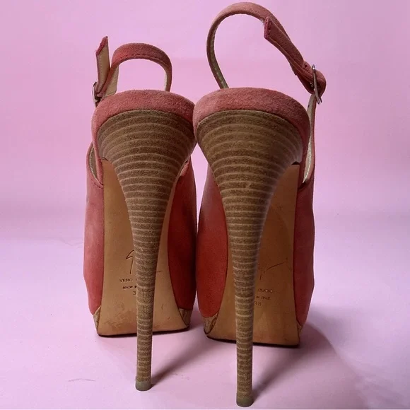 Giuseppe Zanotti Pink Heels - Picture 2 of 5
